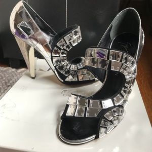 Giuseppe for Thakoon Black/Silver/Mirrored